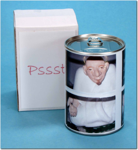 Geschenkdose mit Verpackung.