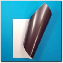 Bedruckbare Magnetfolie A4 Weiss Seidenmatt 930 g/m2.