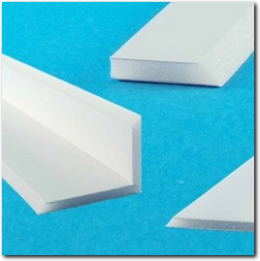 Weisse Modellbau Platte 350 x 250 x 3 mm.