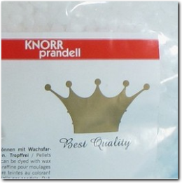1 Kilo Best Quality Wachslinsen weiss von KnorrPrandell.
