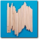 50 Stück Glacestängel Holz.