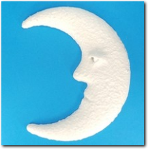 Styropor Kern in Mondform.