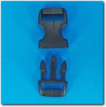 Kunststoff Steckschnalle 10 mm.