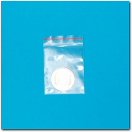 Druckverschlussbeutel transparent 50 x 75 mm.