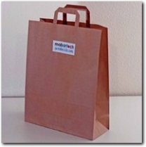 Papiertragtasche zum selber gestalten.