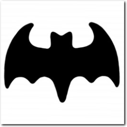 Motivstanzer Fledermaus klein.