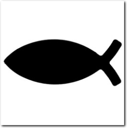 Motivstanzer Fisch in XL Grösse.