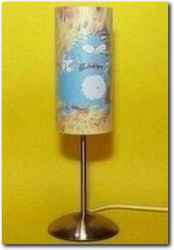 Die individuell gestaltete Your Design-Fotolampe.