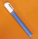 Nachleuchtfarbstift blau.