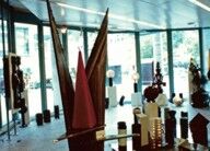 Individuelle Gestaltung von Schaufenstern und Ausstellungen.