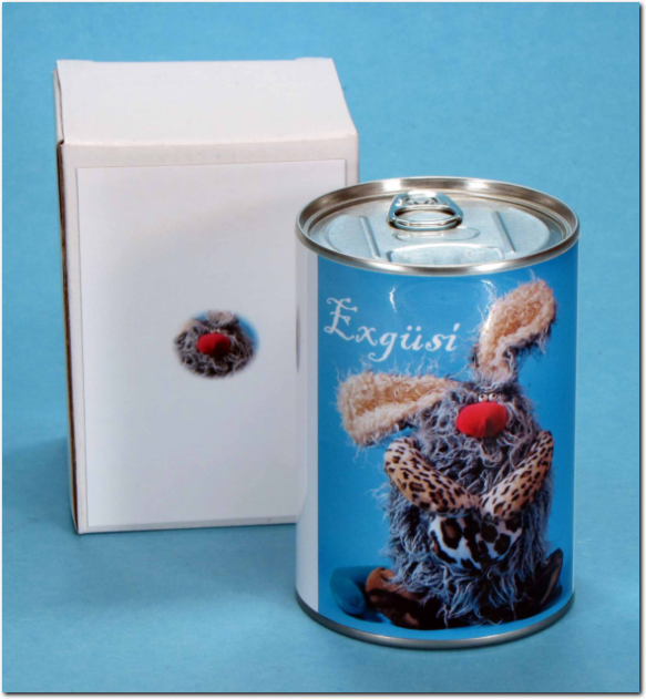 Geschenkdose mit Verpackung.